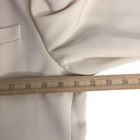 Prada Blazer Mens 44 Large  Cream Beige Two Button  Designer Jacket Italy - Picture 12 of 16